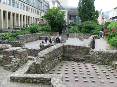 Archaeological Gardens in Frankfurt