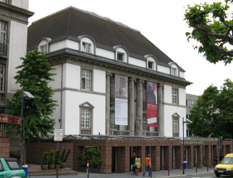 German Architecture Museum in Frankfurt Germany