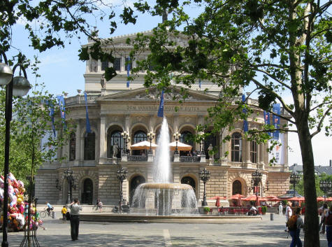 Old Opera House (Alte Oper) in Frankfurt Germany