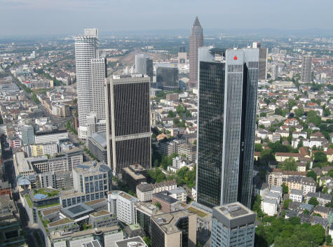 Trianon Tower in Frankfurt Germany