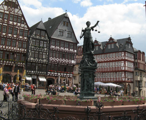 Römerberg Square in Frankfurt's Old Town