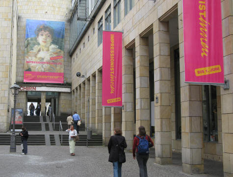 Schirn Kunsthalle in Frankfurt Germany