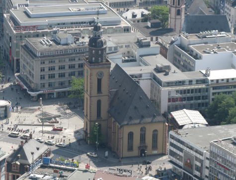 St. Catherine's Church in Frankfurt Germany