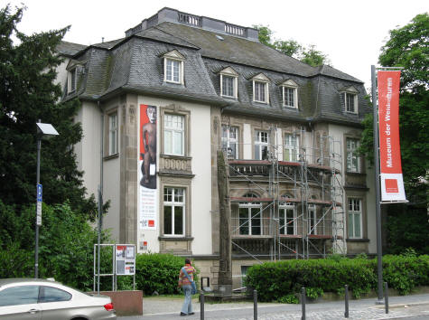 World Culture Museum in Frankfurt Germany (Museum der Weltkulturen)